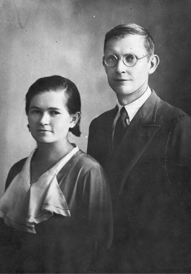 Jan i Bronisława Szychowscy, 1936 r., fot. NAC