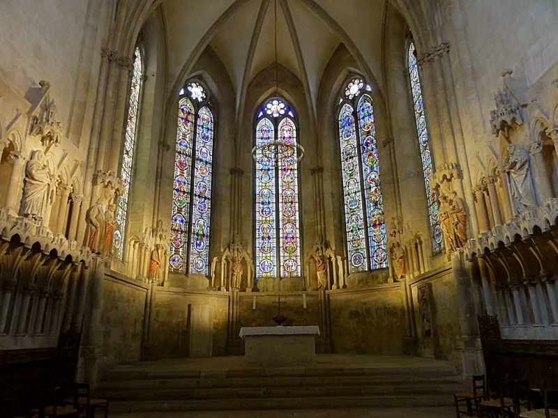 Wnętrza katedry w Naumburgu |