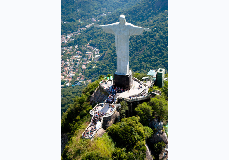 Otwórz galerię (7 fotografii) Statua Chrystusa Odkupiciela w Rio de Janeiro autorstwa Paula Landowskiego