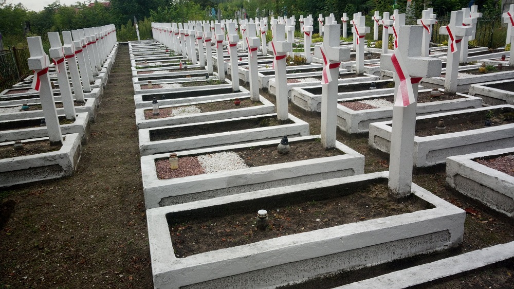 Kwatera żołnierzy Wojska Polskiego poległych w wojnie z Rosją w latach 1919–1920 na cmentarzu komunalnym w Kowlu
