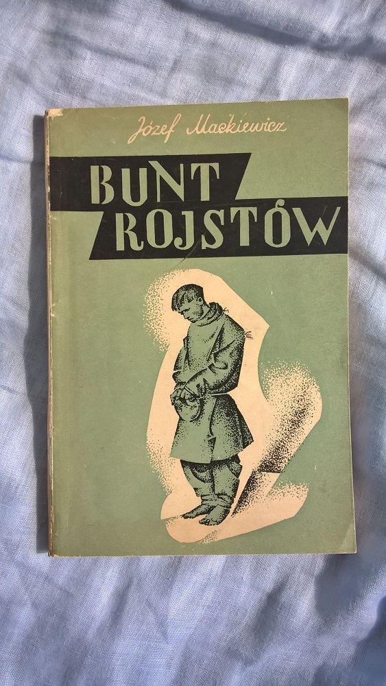 Okładka I wyd. książki "Bunt rojsów" (Wilno, 1938)