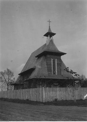 Kościół w Jazłowczyku, 1936 r. (Fot. NAC)