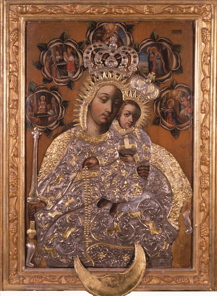 Obraz z ołtarza Matki Boskiej, fot. P. Jamski