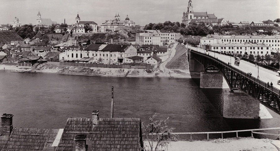 Panorama Grodna 1935, neg. zb. IS PAN