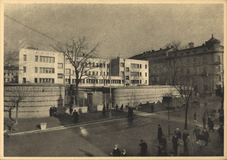 Poczta w Stanisławowie, pocztowka, domena publiczna