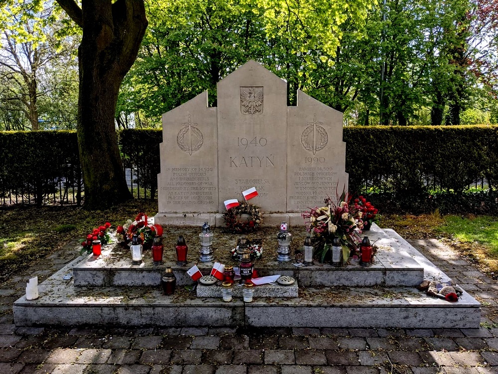 5. Pomnik Ofiar Katyńskich, maj 2021, fot. Paulina Bończoszek