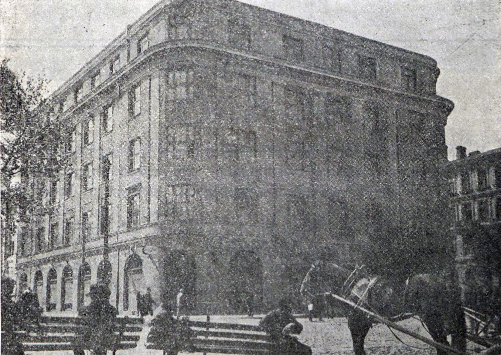 Wileński Dom Towarowy Bracia Jabłkowscy, przed 1939; fot. z książki pod red. B.W. Święcickiego, Wilno 1929