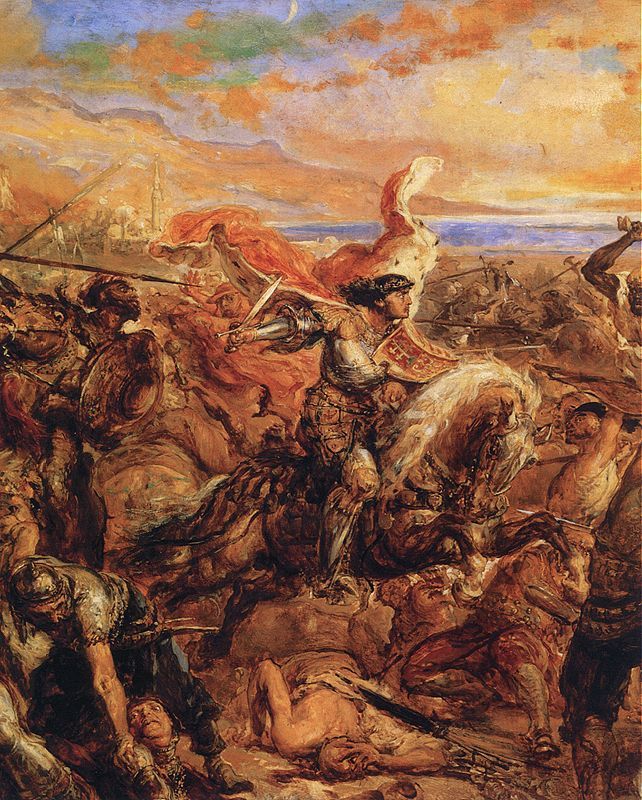 Bitwa pod Warną, J. Matejko, 1879, domena publiczna