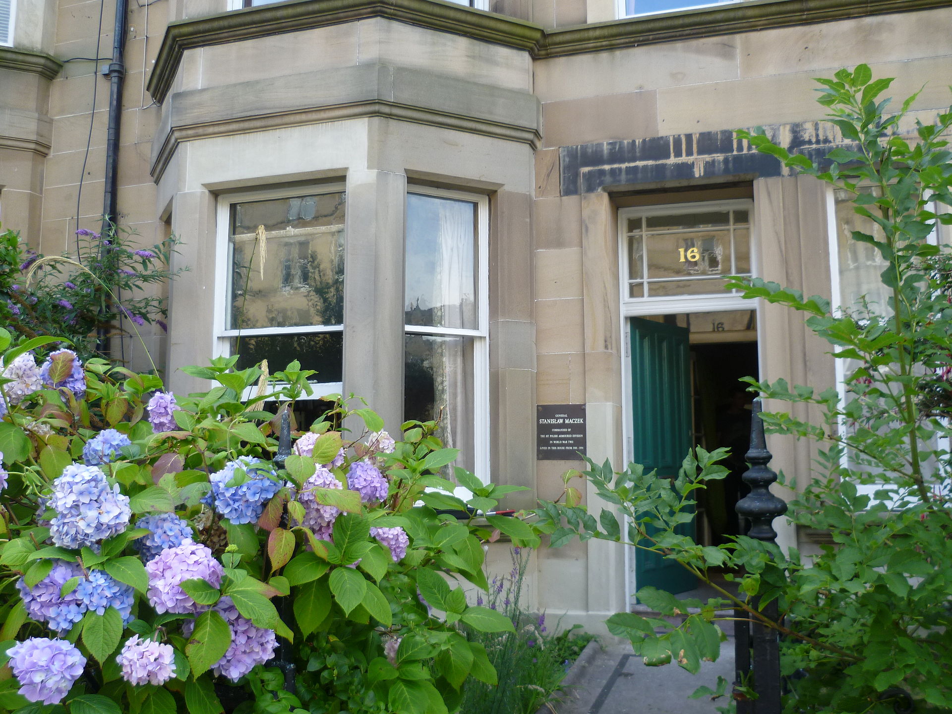 Dom rodziny Maczków przy Arden Str. 18 w Edynburgu, domena publiczna