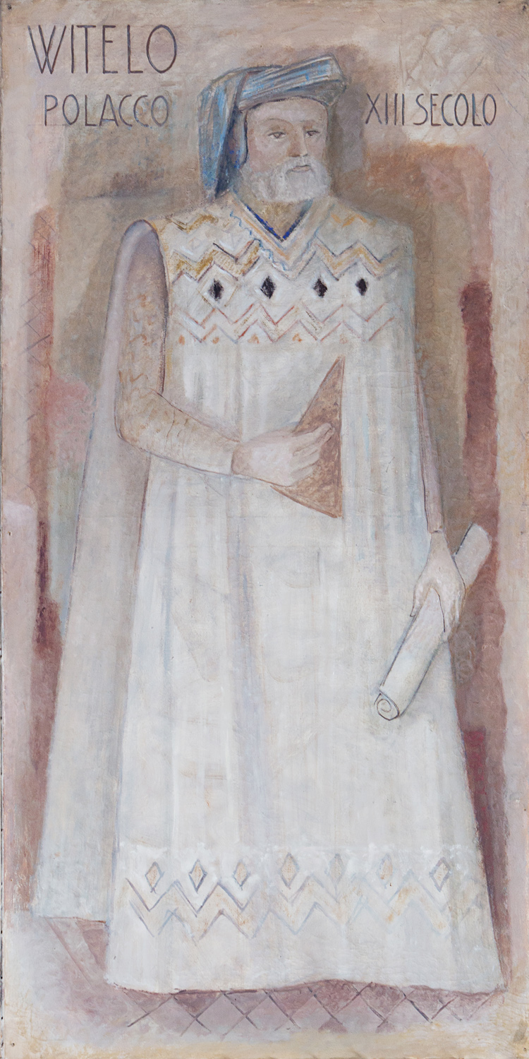 Witelon, obraz Giana Giacomo Dal Forno, 1942, Università Degli Studi Di Padova