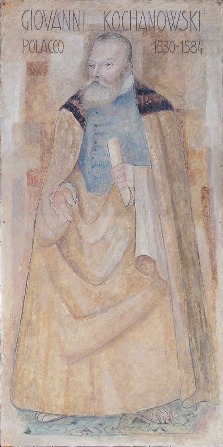 Jan Kochanowski, obraz Giana Giacomo Dal Forno, 1942, Università Degli Studi Di Padova