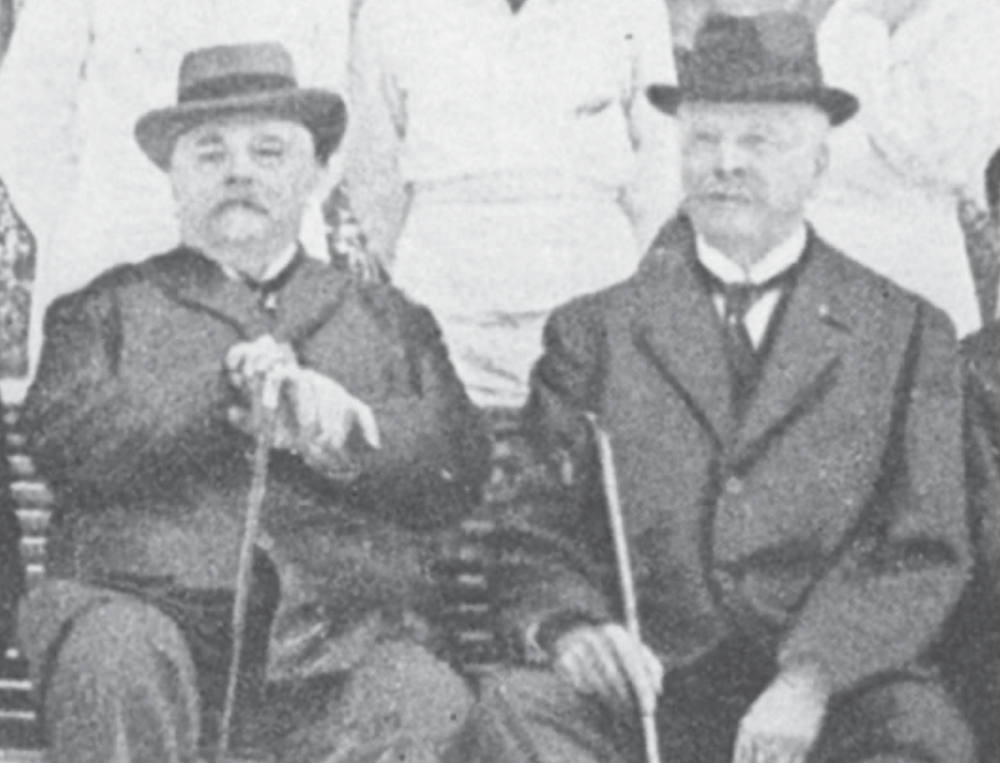 Od lewej: Henryk i Józef Babińscy, za: Charpentier A.: Un grand médecin, J. Babinski (1934)