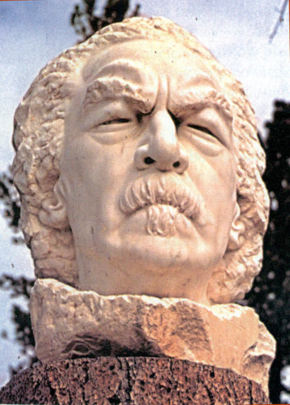 Ignacy Jan Paderewski dłuta Korczaka Ziółkowskiego, kolekcja Crazy Horse Memorial, 1985, dzięki uprzejmości A. Ziółkowskiej-Boehm i J. Sokołowskiej-Gwizdka