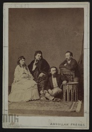 Gropplerowie i Matejkowie na wspólnej fotografii, 1872, Muzeum Narodowe w Krakowie