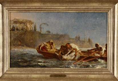 Jan Matejko, Utopiona w Bosforze, 1872, Zakład Narodowy im. Ossolińskich, Wrocław