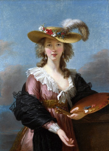 Autoportret w słomkowym kapeluszu, National Gallery, Londyn
