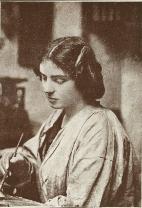 Mela Muter, fotografia z francuskiego czasopisma „Femina”, 1911, domena publiczna