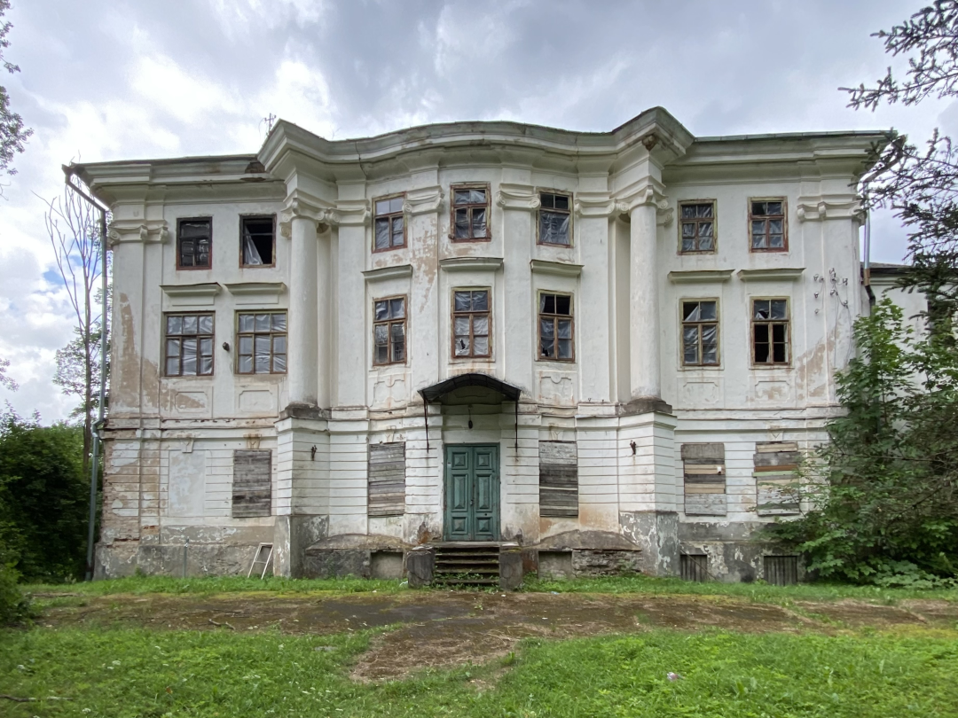 Krasław, dawna biblioteka (pierwszy pałac), 2023, fot. D. Janiszewska