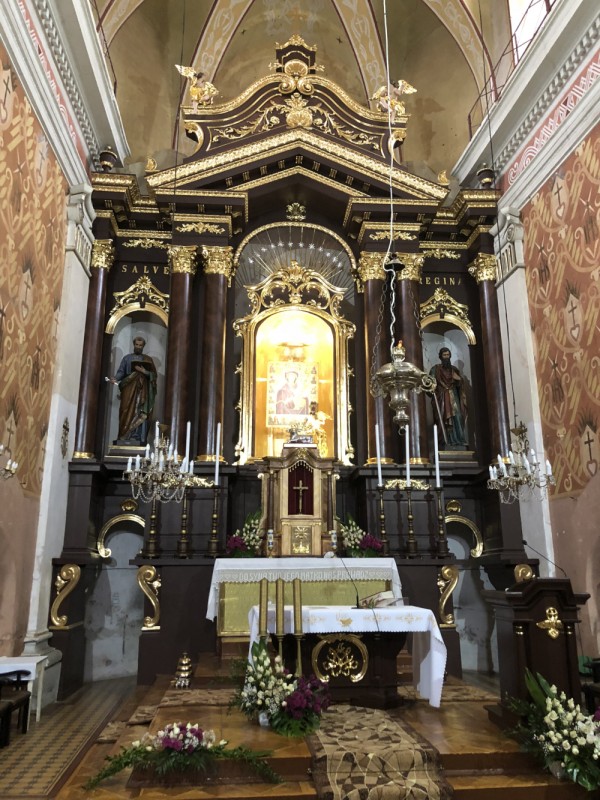 Ołtarz Główny, Kościół Wniebowzięcia Najświętszej Maryi Panny w Rudkach, Instytut POLONIKA
