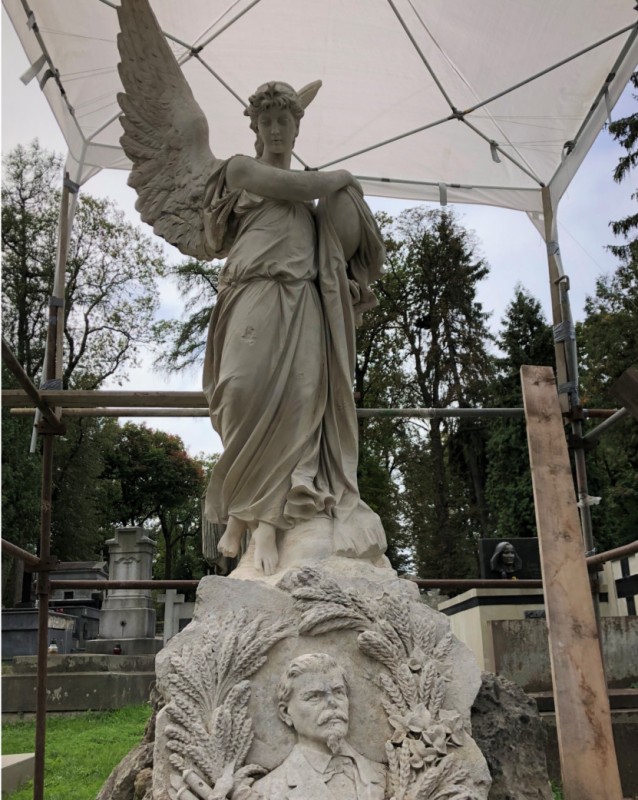 Cmentarz Łyczakowski - Nagrobek Marcelego Ciemirskiego, Instytut POLONIKA