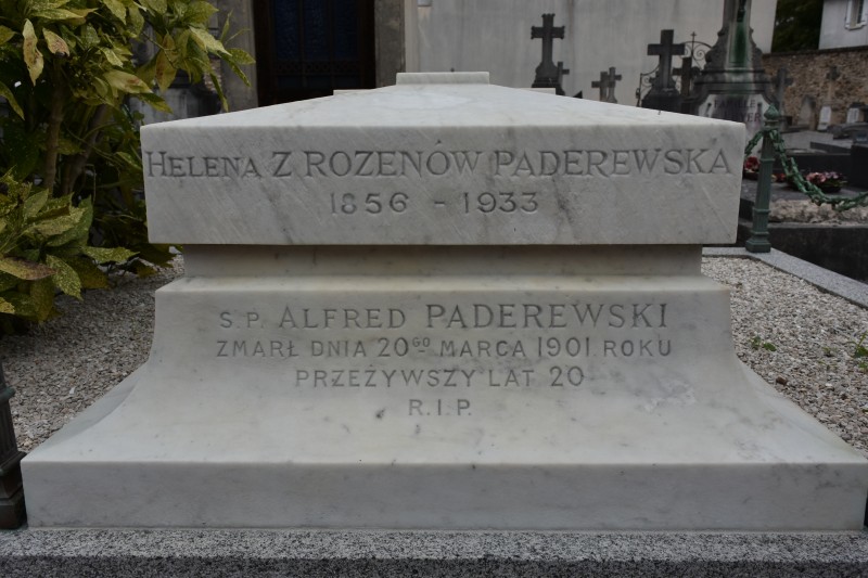Nagrobek Heleny i Alfreda Paderewskich, Cmentarz Montmorency, Instytut POLONIKA
