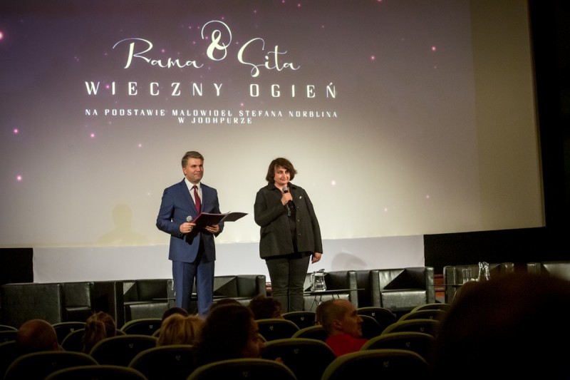 Premiera filmu „Wieczny ogień”, Instytut POLONIKA