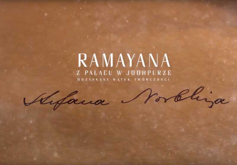Ramayana z pałacu w Jodhpurze. Odzyskany wątek twórczości Stefana Norblina