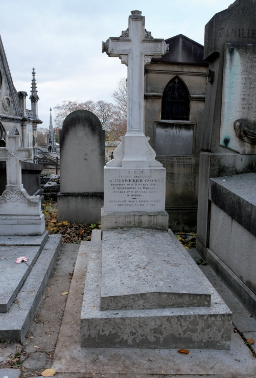 Nagrobek Franciszki Czackiej, Pere-Lachaise w Paryżu, Instytut POLONIKA