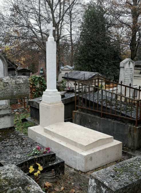 Nagrobek Gustawa Wołowskiego, Pere-Lachaise w Paryżu, Instytut POLONIKA