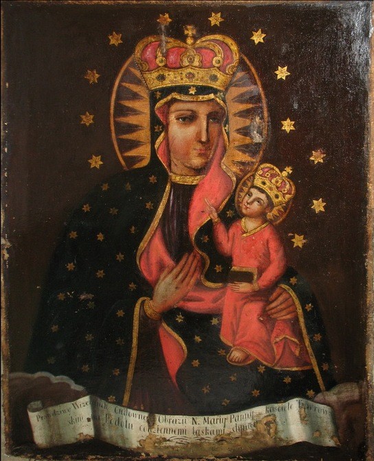Otwórz galerię (3 fotografii) Tywrów (Ukraina) - badania obrazu Matki Bożej Tywrowskiej, Instytut POLONIKA