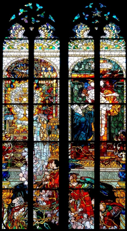 cathedrale vitraux mehoffer eucharistie entier