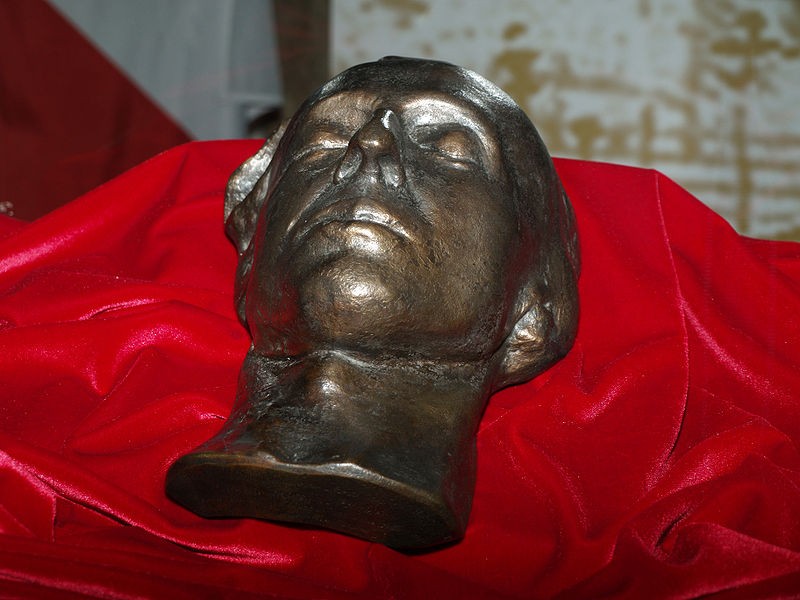 Pośmiertna maska Fryderyka Chopina