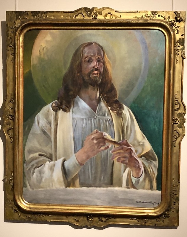 Chrystus w Emaus, 1909