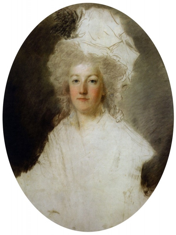 Niedokończony portret Marii Antoniny, 1791–1792
