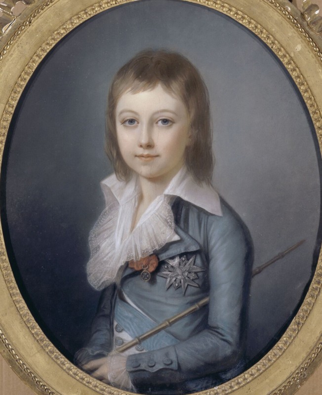 Portret Ludwika XVII, 1792