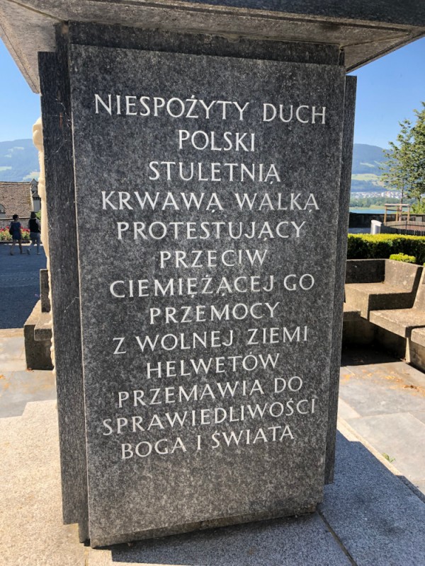 Kolumna Barska w Rapperswilu, Instytut POLONIKA