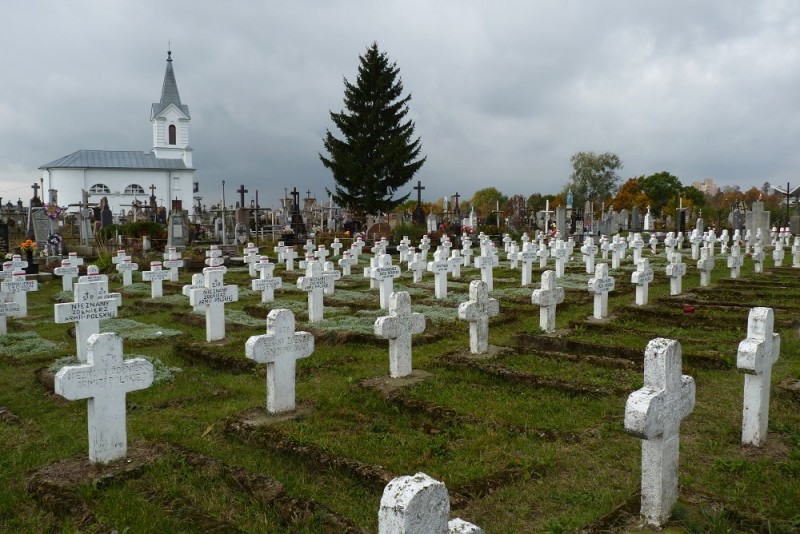 Otwórz galerię (9 fotografii) Grodno kwatera wojskowa na cmentarzu farnym |