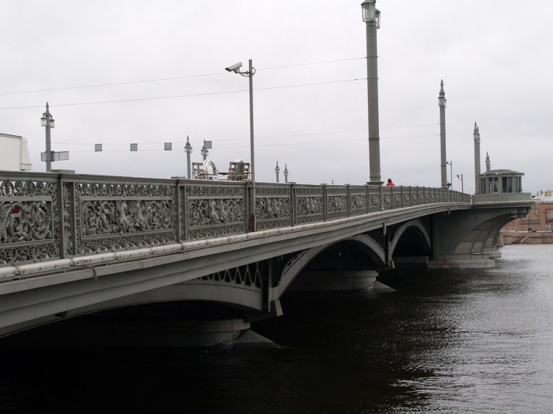 Otwórz galerię (10 fotografii) Most Błagowieszczeński w Sankt Petersburgu |