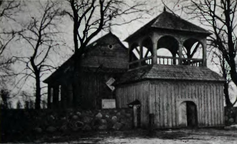 Kościół w Bohdanowie w latach 30. XX w.
