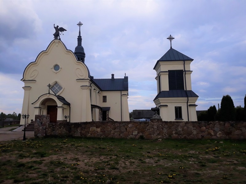 Obecny wygląd kościoła w Bohdanowie