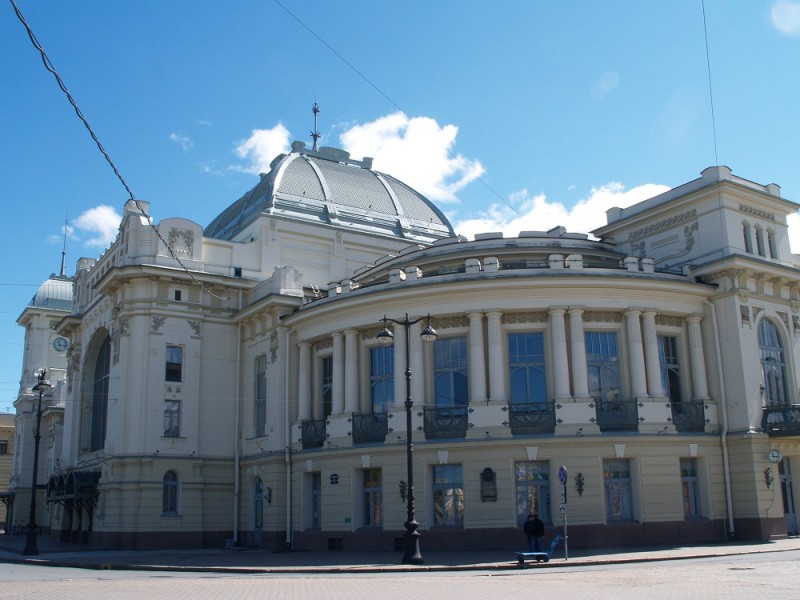 Dworzec Witebski w Sankt Petersburgu (fot. E. Ziółkowska)