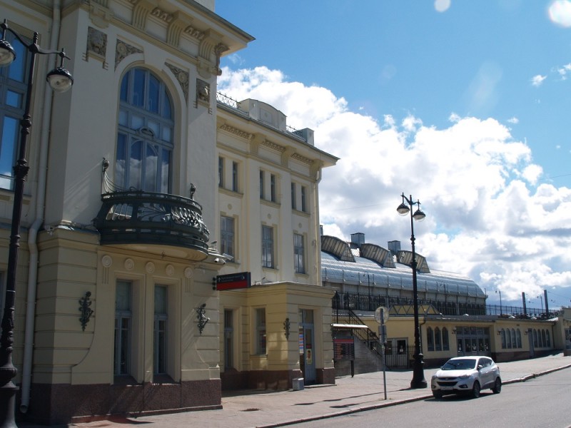 Dworzec Witebski w Sankt Petersburgu (fot. E. Ziółkowska)