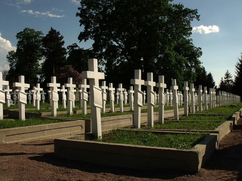 Równe, cmentarz miejski – kwatera żołnierzy polskich poległych na wojnie polsko-bolszewickiej