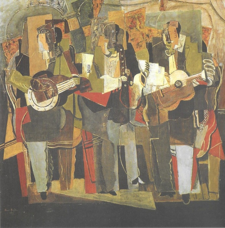 Henryk Hayden, Trzech muzykantów, 1919-1920