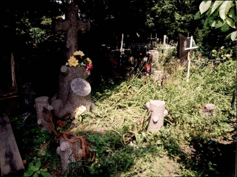 Nagrobek Rozalii Marcinowskiej z 1912 r., cmentarz Bajkowa w Kijowie, 2019, fot. B. Gutowski