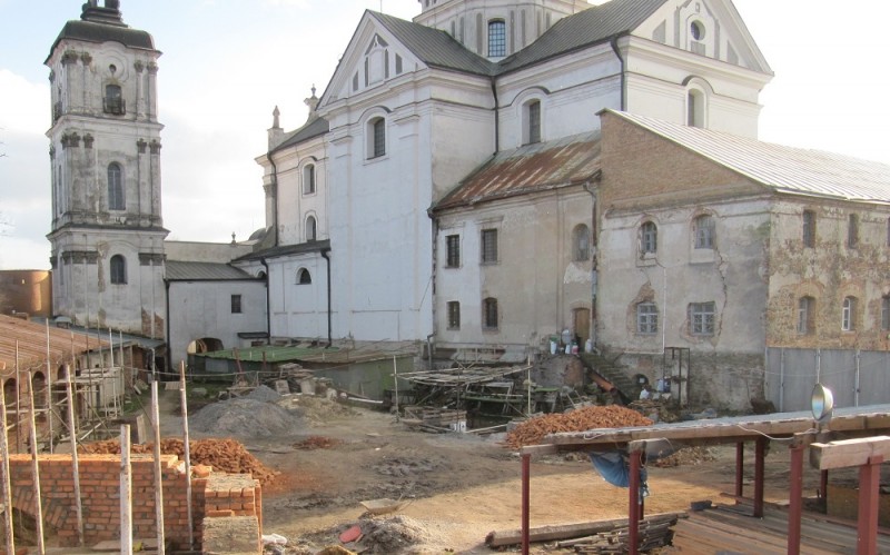 Kościół pw. Niepokalanego Poczęcia NMP w zespole klasztornym Twierdzy Berdyczowskiej - stan przed pracami