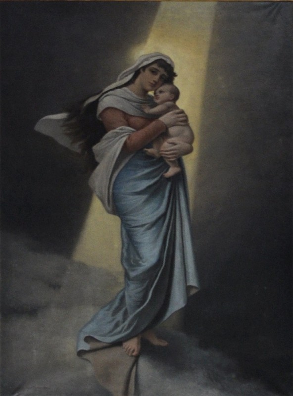 Obraz Madonna pińska Alfreda Roemera, fot. D. Piramidowicz