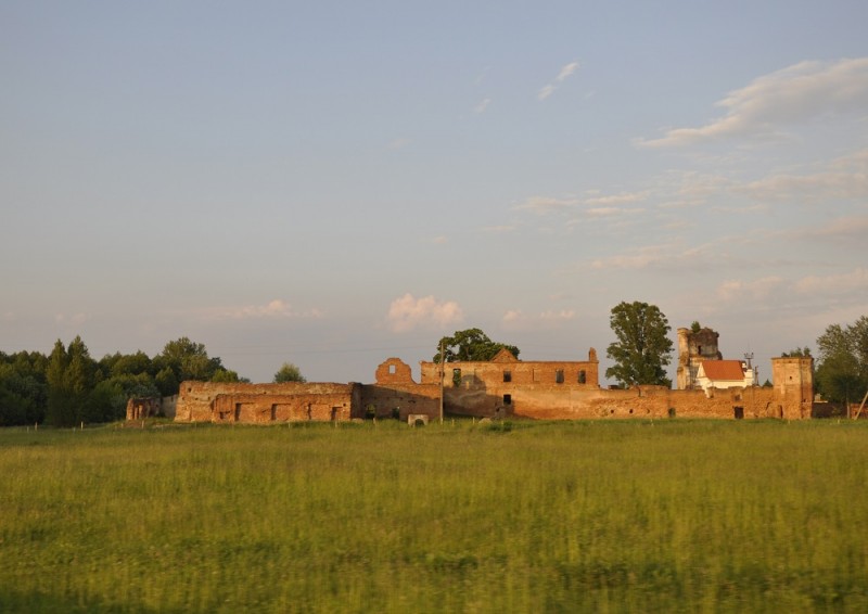 Ruiny kartuzji od zachodu, Bereza