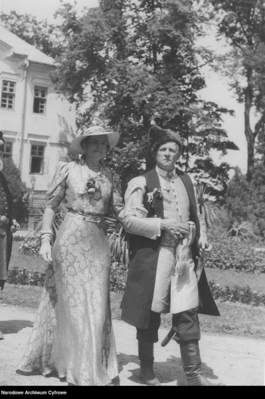 A. Stadnicki z żoną Stefanią