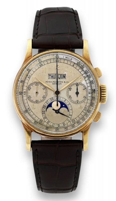 Zegarek firmy Patek Philippe z 1946 r., fot. Flickr